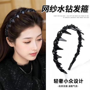 2025新款 路易斯巴黎王妃发箍女款 日常外戴发卡蓬松高颅顶头箍头饰